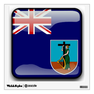 Flag of Montserrat Wall Decal