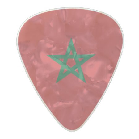 Flag Of Morocco Guitar Picks