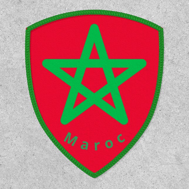 Flag of Morocco Patch (Front)