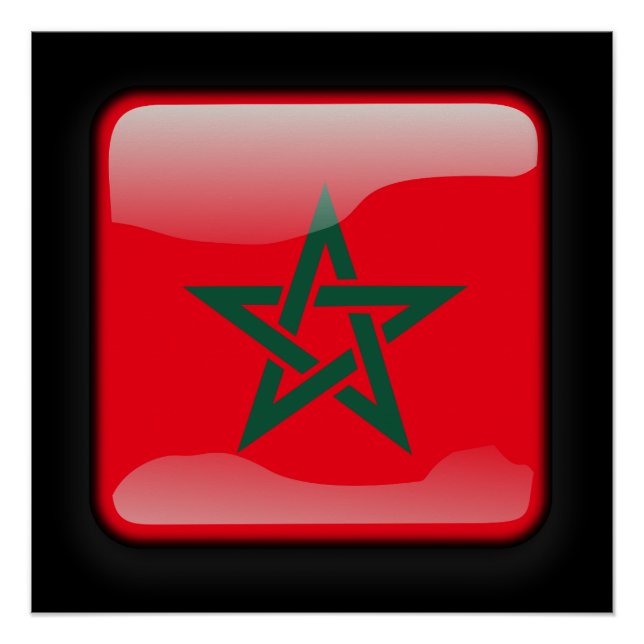 Flag of Morocco Poster (Front)
