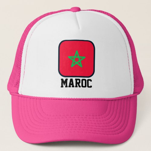 Flag of Morocco Trucker Hat