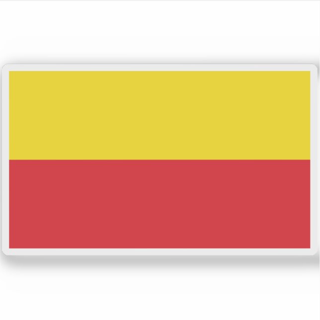 Flag of Mülheim an der Ruhr, Germany Sticker (Front)
