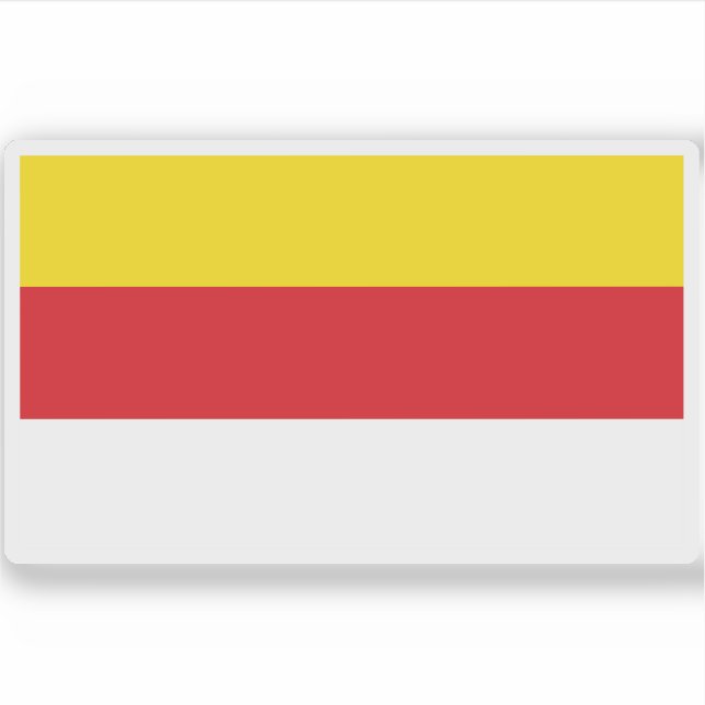 Flag of Münster, Germany Sticker (Front)