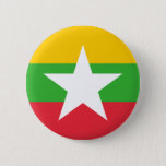 Flag Of Myanmar Button at Zazzle