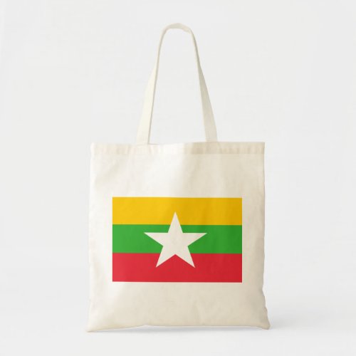 Flag of Myanmar Tote Bag