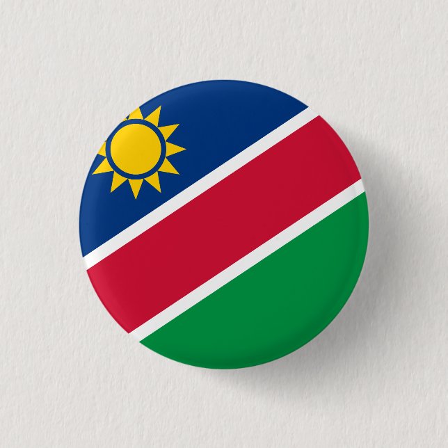 Flag of Namibia Button (Front)