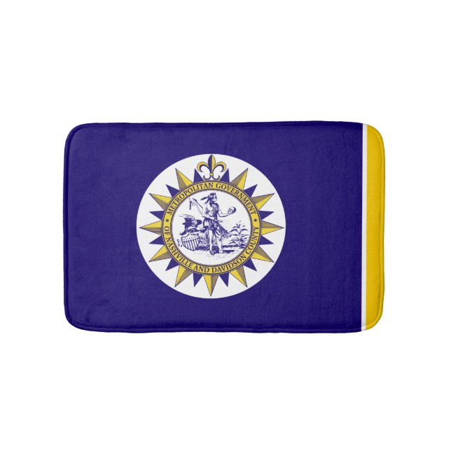 Flag of Nashville Bath Mat (Front)