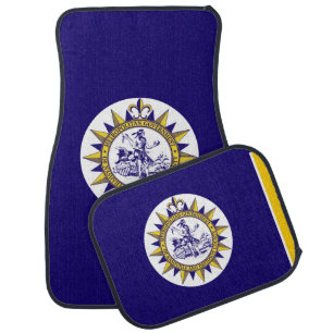 Flag of Nashville, Tennessee Car Floor Mat