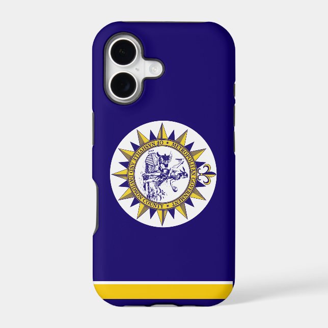 Flag of Nashville, Tennessee  Case-Mate iPhone Case (Back)