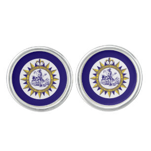 Flag of Nashville, Tennessee Cufflinks