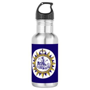 Flag of Nashville, Tennessee Stainless Steel Water Bottle