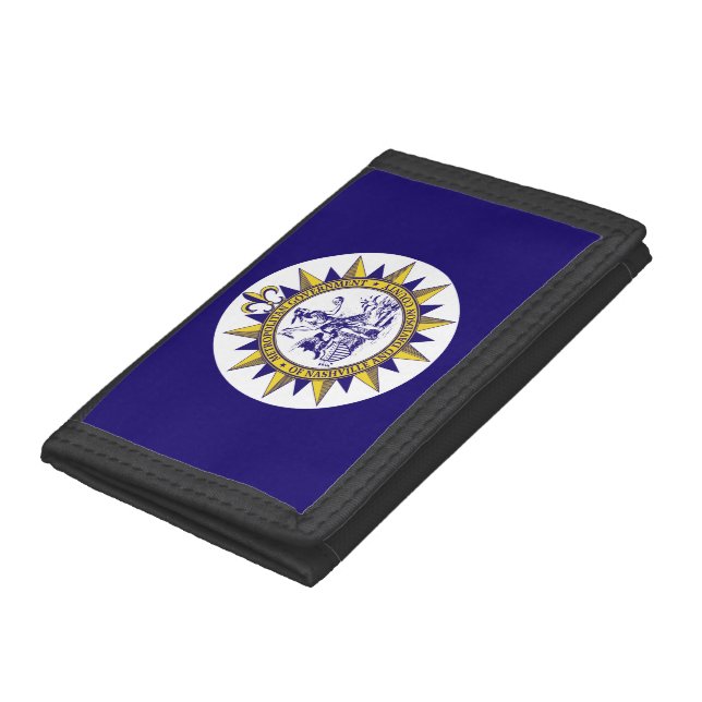 Flag of Nashville, Tennessee Trifold Wallet (Bottom)