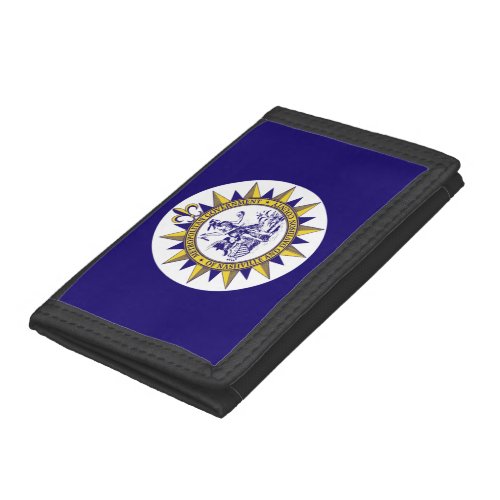 Flag of Nashville Tennessee Trifold Wallet