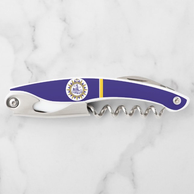 Flag of Nashville, Tennessee Waiter's Corkscrew (Front)