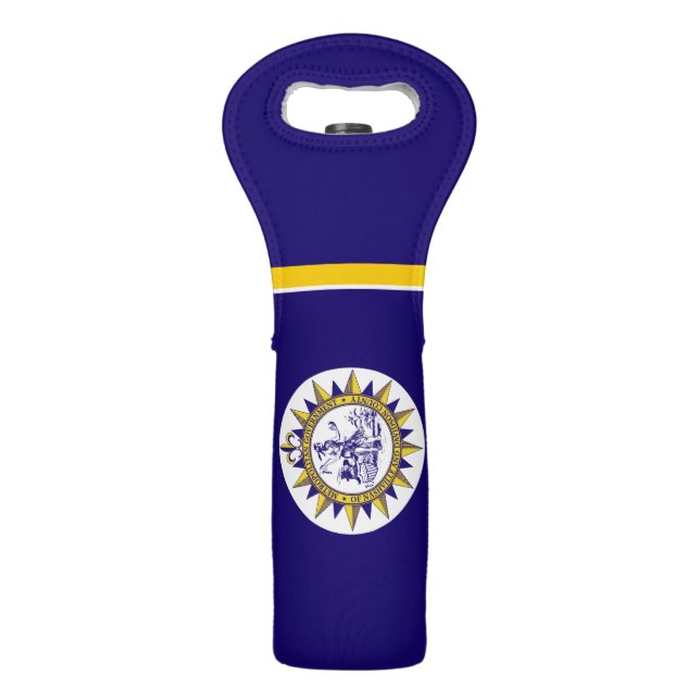 Flag of Nashville, Tennessee Wine Bag (Front)