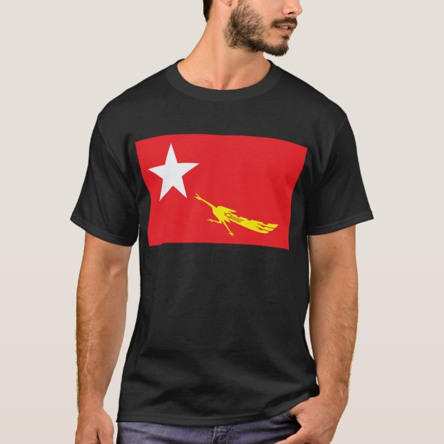 Flag of National League for Democracy T-Shirt (Front)