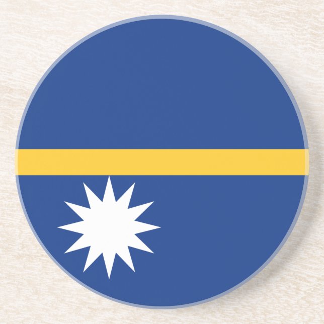 Flag of Nauru Coaster (Front)
