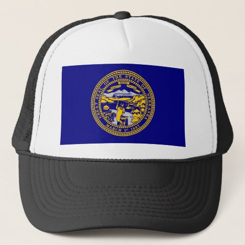 Flag of Nebraska Trucker Hat