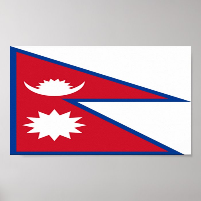 Flag of Nepal Poster