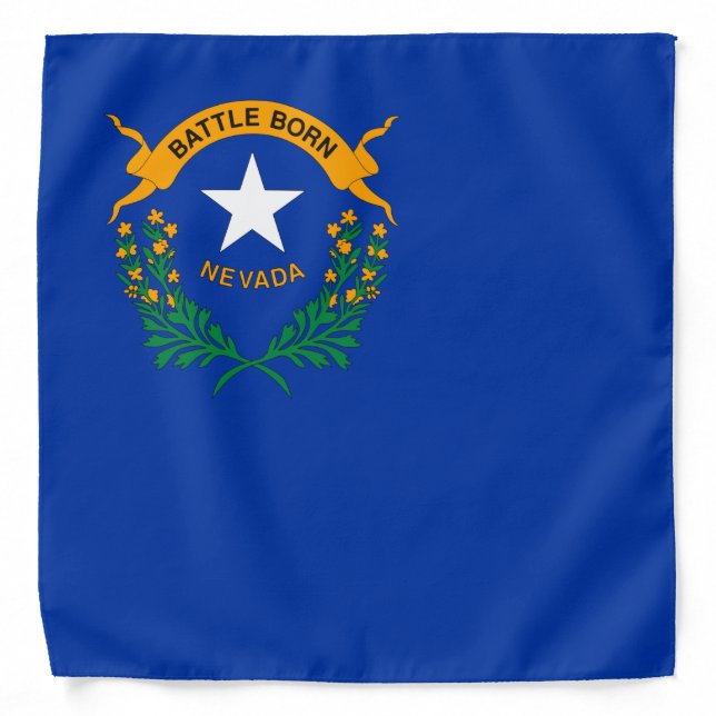 Flag of Nevada Bandana (Front)