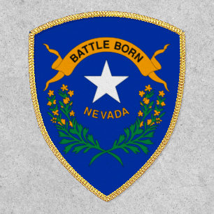 Flag of Nevada (detail) Patch