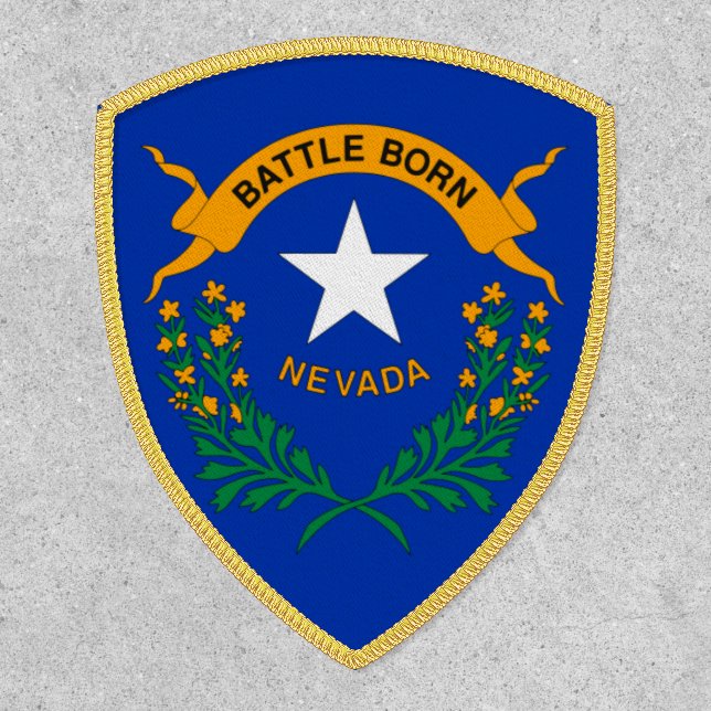 Flag of Nevada (detail) Patch (Front)
