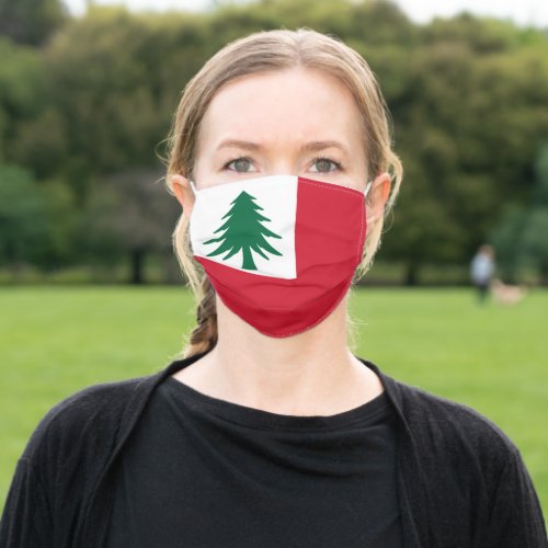 Flag of New England Adult Cloth Face Mask