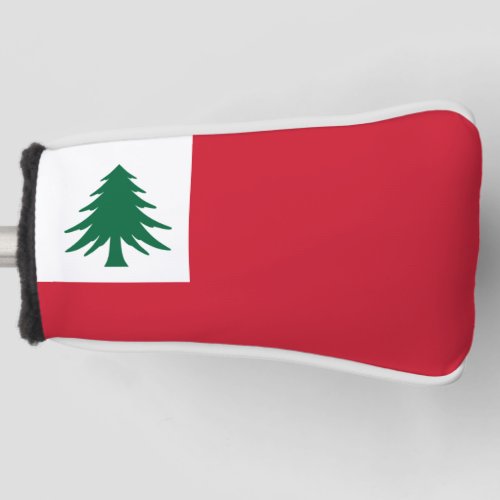 Flag of New England pine only _ unofficial Golf  Golf Head Cover