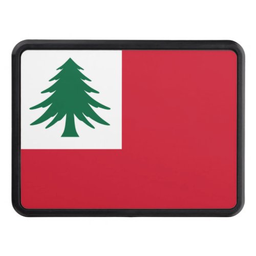 Flag of New England pine only _ unofficial Hitch Cover