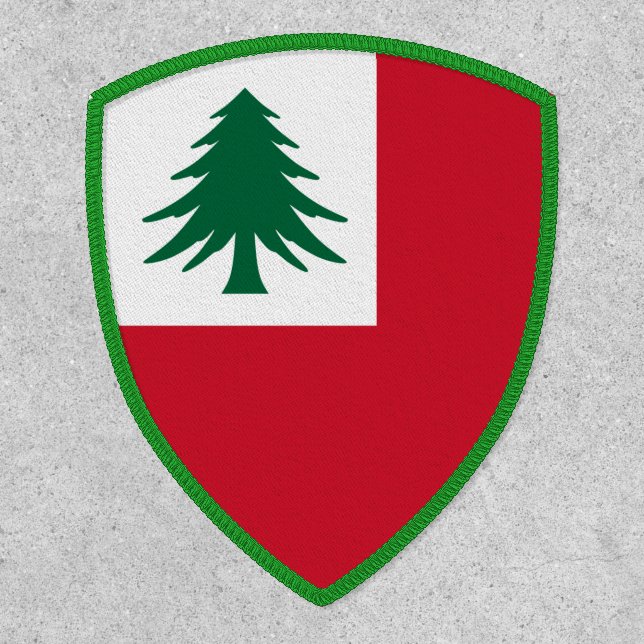 Flag of New England (pine only) - unofficial Patch (Front)