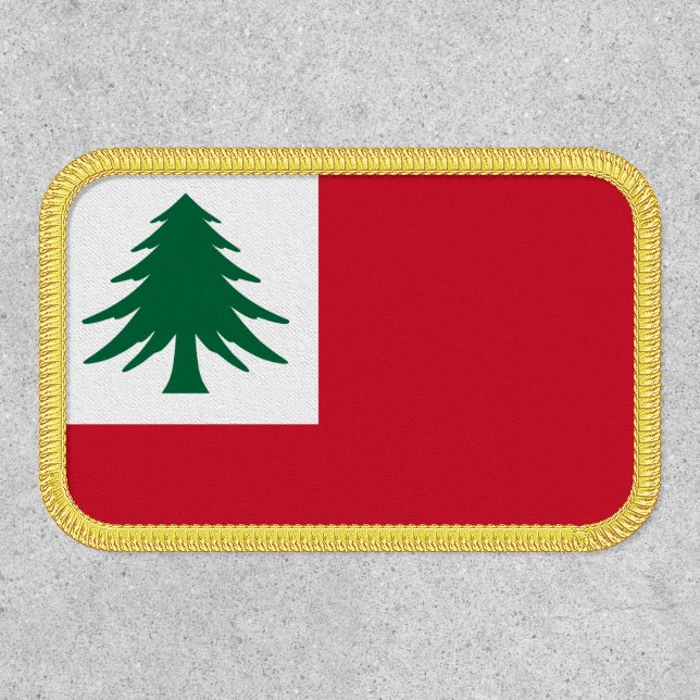 Flag of New England (pine only) - unofficial Patch (Front)