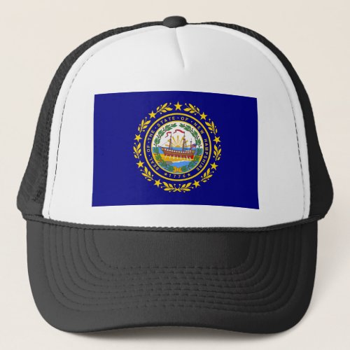 Flag of New Hampshire Trucker Hat
