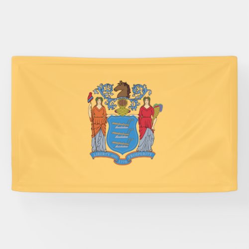 Flag of New Jersey Banner