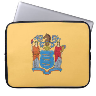 Flag of New Jersey Laptop Sleeve