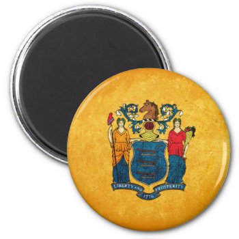 Flag Of New Jersey Magnet by FlagWare at Zazzle