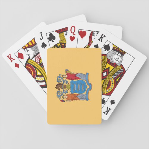 Flag of New Jersey Playing Cards
