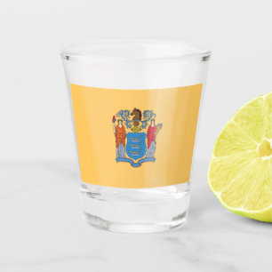 Flag of New Jersey Shot Glass
