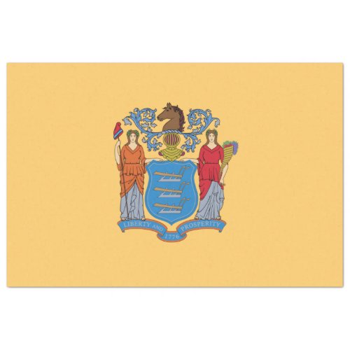 Flag of New Jersey Tissue Paper