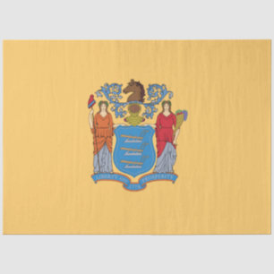 Flag of New Jersey Tissue Paper