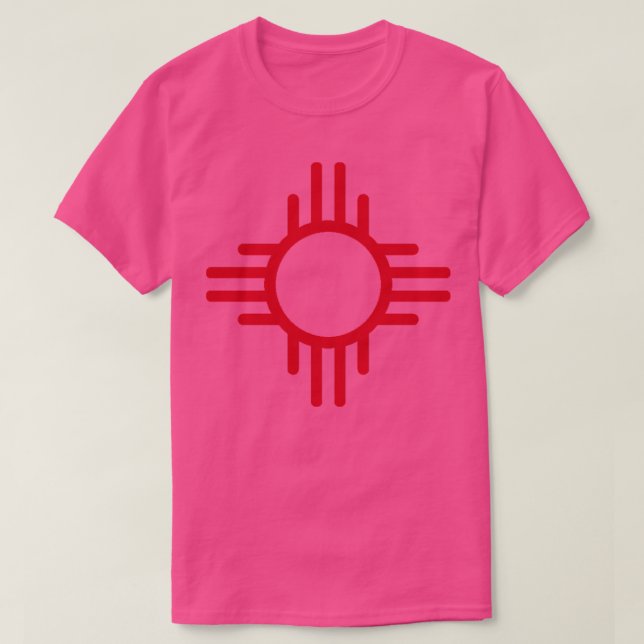 Flag of New Mexico 7 T-Shirt (Design Front)