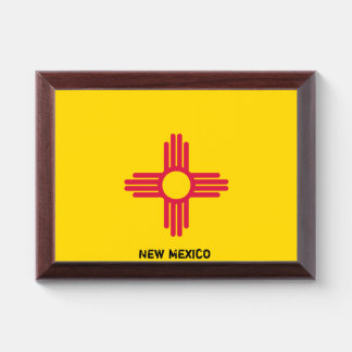 Flag of New Mexico Award Plaque