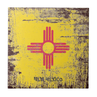 Flag of New Mexico Ceramic Tile