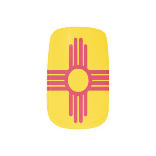 Flag of New Mexico Minx Nail Wraps