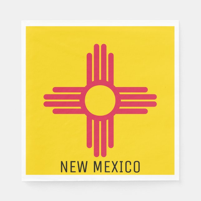 Flag of New Mexico Napkins (Front)