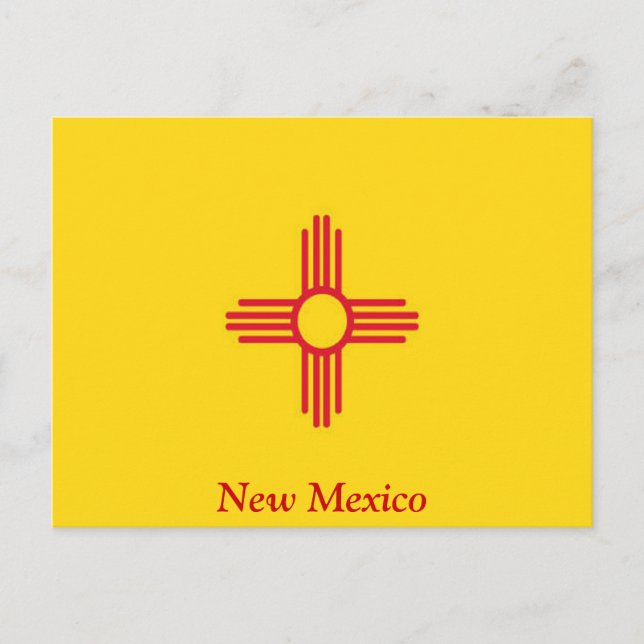 Flag of New Mexico Postcard (Front)