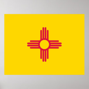 Flag of New Mexico Poster