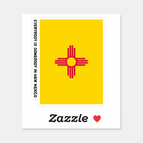 Flag of New Mexico Sticker