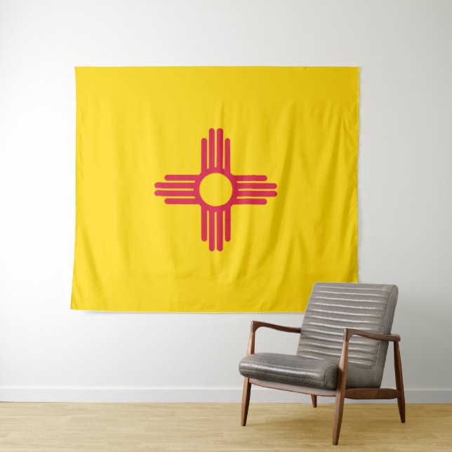 Flag of New Mexico Tapestry (In Situ (Horizontal))