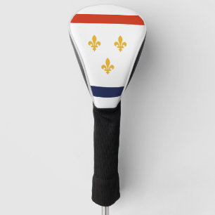 Flag of New Orleans Golf Head Cover