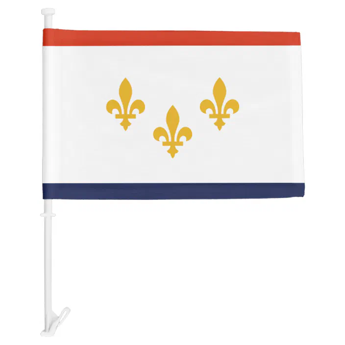 Flag Of New Orleans Louisiana Zazzle Com